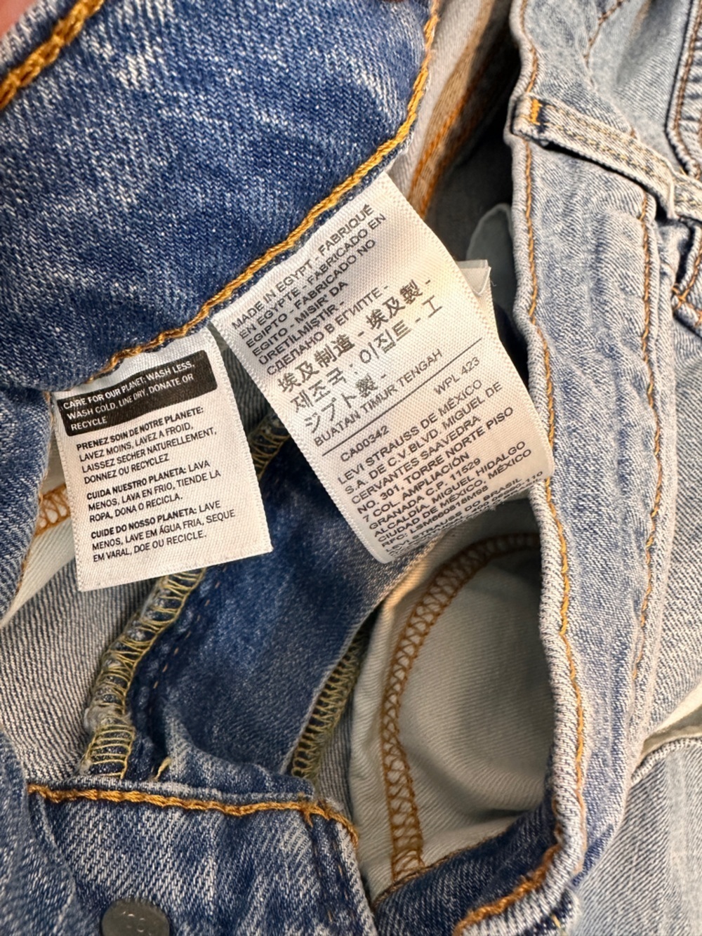 Levi’s 527 Slim Bootcut Jeans Men’s 34x30 Worn In Light Washed - Picture 9 of 10